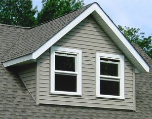 An images shoeing a gable fronted dormer conversions