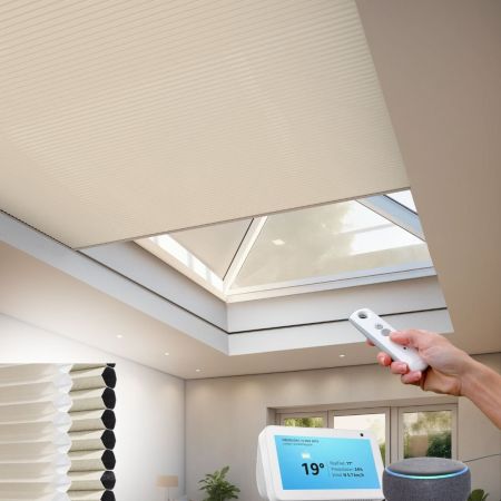 Cream Electric Honeycomb Openview
