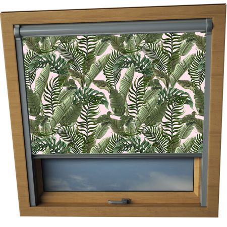 Tropical Leaves Blackout