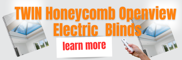 Twin Honeycomb openview electric blind: find out more