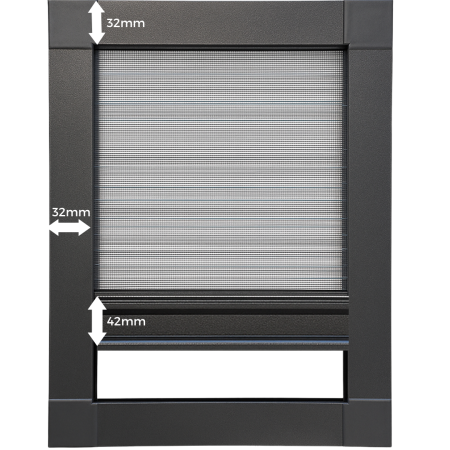Manual Fly Screen Roof Blind 🪰