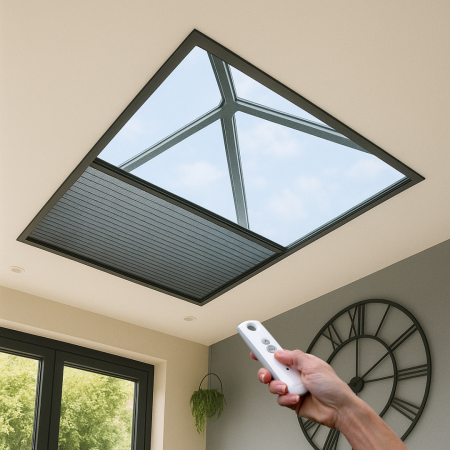 Flyscreen Roof Blind Electric