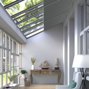 Light Grey Conservatory Roof Blind Eight