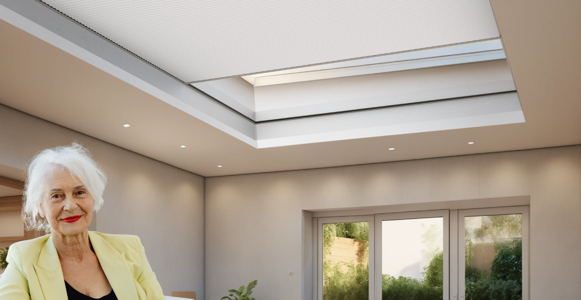 Case Study: Battery Honeycomb Roof Blind