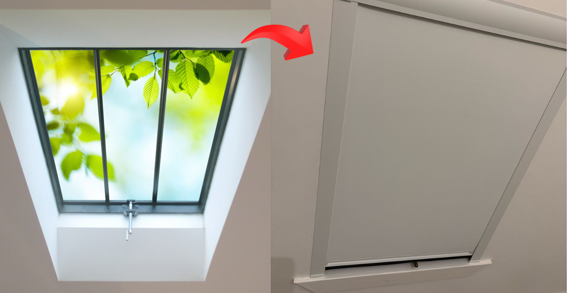Case study- Blinds for conservation roof windows