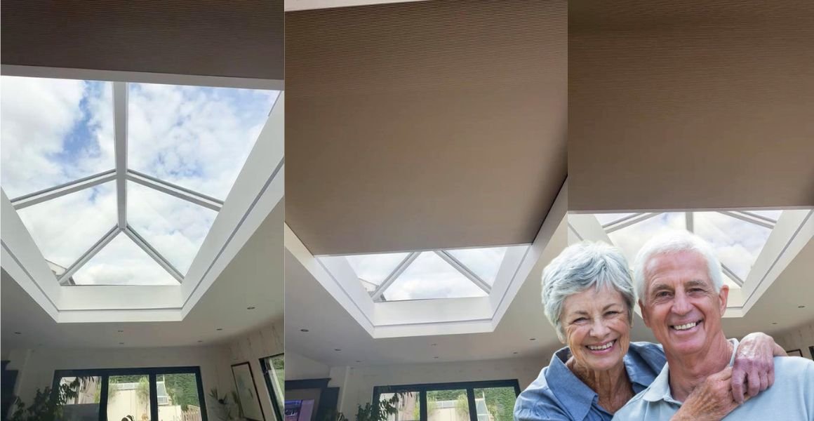 Case Study: How Sue Took Back Control of Her Kitchen Diner with a Roof Lantern Blind