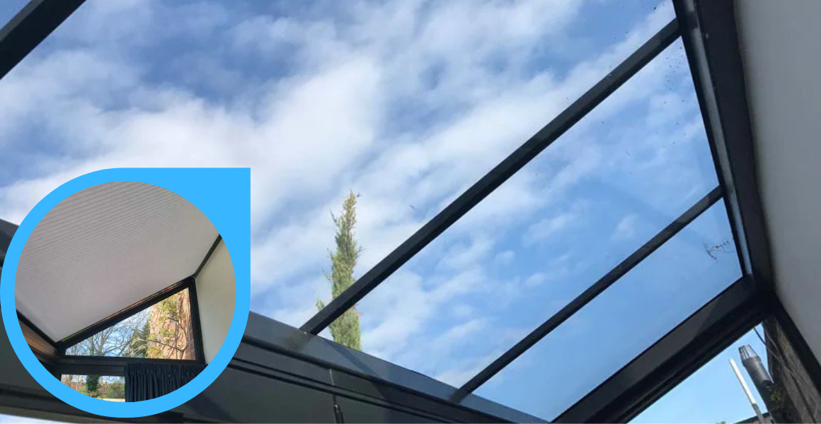 Case Study: Lean To Openview Roof Blind