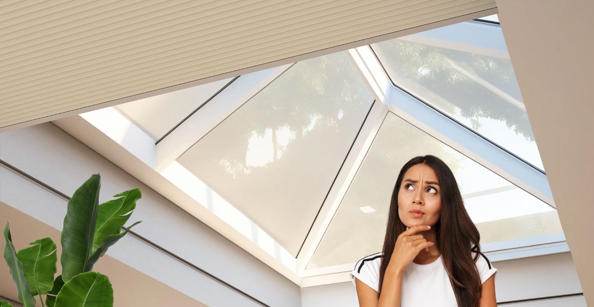 How much are roof lantern blinds in the UK?